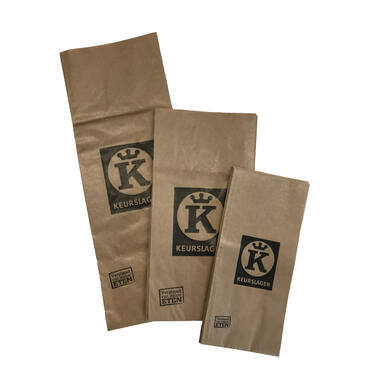 VLEESZAK NO.2 BRUIN KEUR  10kg